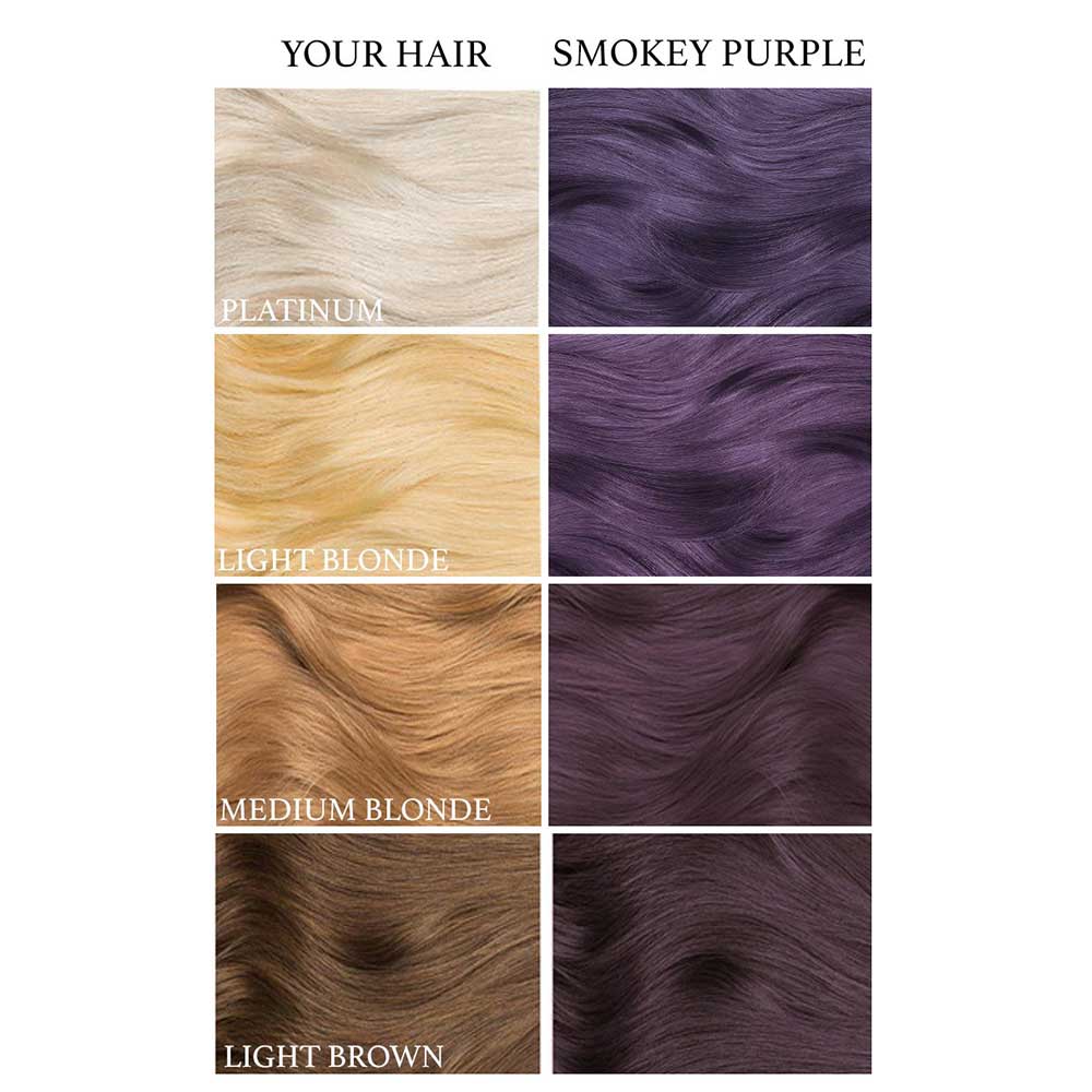 Lunar Tides - Smokey Purple Semi permanent hair dye - Purple